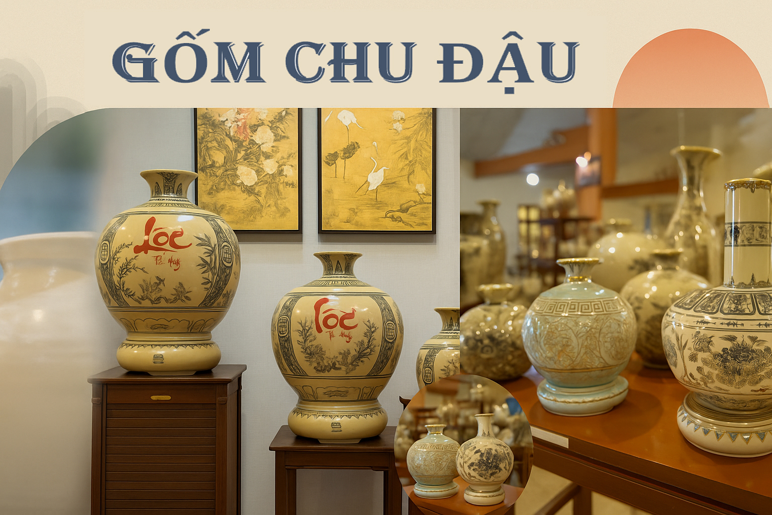 Hội chợ trực tuyến làng nghề truyền thống gốm Chu Đậu - 2026