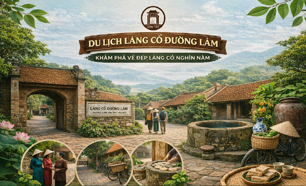 Du lịch làng cổ Đường Lâm - 2026