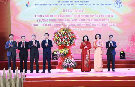 Hơn 50 sản phẩm đạt OCOP năm 2023 của huyện Phú Xuyên