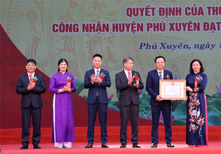 Phú Xuyên nỗ lực xây dựng nông thôn mới kiểu mẫu