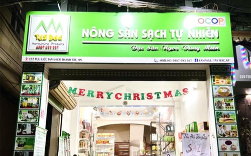 Ký gửi trưng bày sản phẩm OCOP tại Thanh Trì, Hà Nội