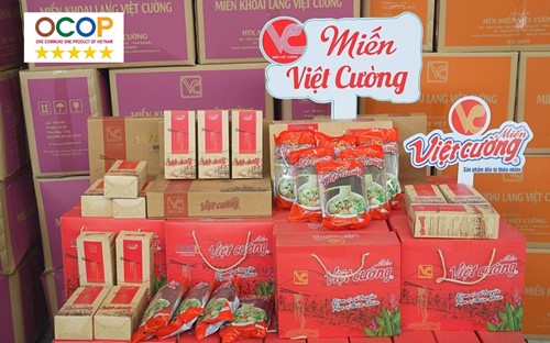 Câu chuyện về sản phẩm OCOP 5 sao: Đặc sản miến dong Việt Cường – Chặng đường khẳng định thương hiệu
