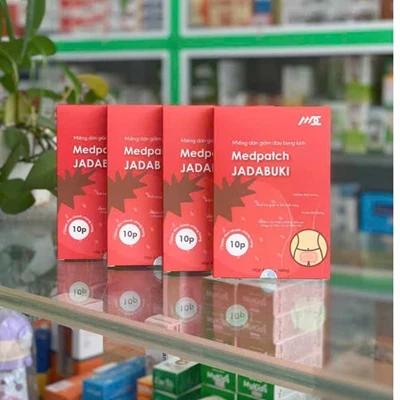 Miếng dán giảm đau bụng kinh JADABUKI