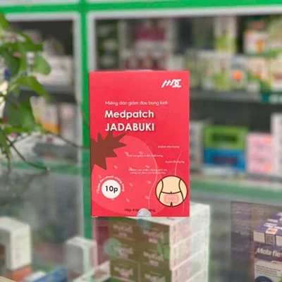 Miếng dán giảm đau bụng kinh JADABUKI