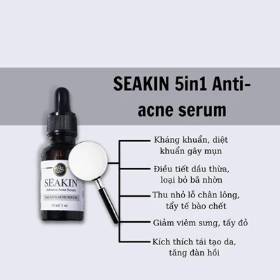 Serum ngừa mụn mờ thâm Seakin hàng Việt Nam