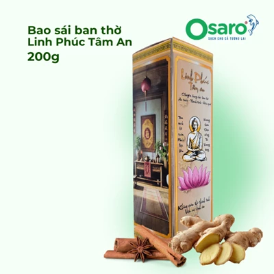Bao sái ban thờ Linh Phúc Tâm An OSARO 200g – Lau sạch nhẹ nhàng, trọn sự an tâm
