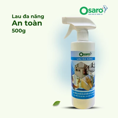 Lau đa năng OSARO chai xịt phun sương 500g – Lau sạch gọn, khô thoáng sau lau