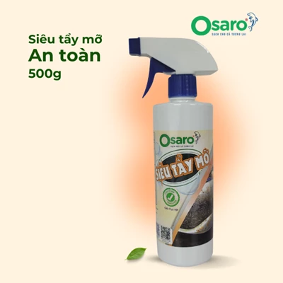 Siêu tẩy mỡ OSARO 500g – Đánh bay dầu mỡ, sạch gọn sau xả