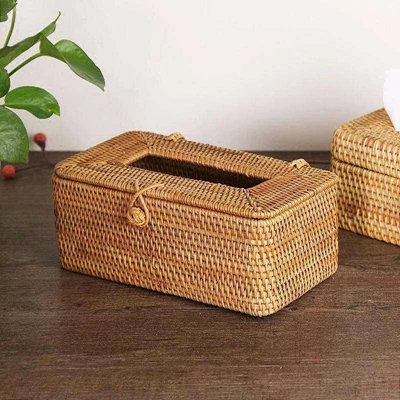 Hộp đựng giấy bằng mây Thành Công