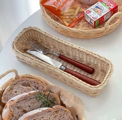 Khay mây đựng đồ đa năng Thành Công